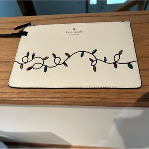 Kate Spade tote with Christmas lights
